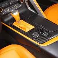 Center Console Gear Shifter Cover for 2014-2019 Chevy Corvette C7