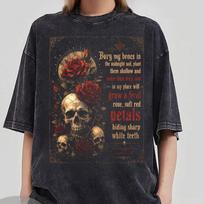 Bury Our Bones In The Midnight Soil Shirt, Inspired By VE Schwab, Bookish Gift, Book Lover Gift, The Invisible Life of Addie LaRue Shirt S