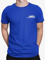 Pipeline Wave Surf Graphic Royal Blue Tshirt Mens S