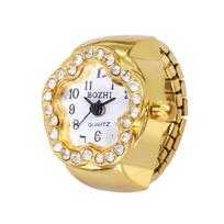 Quartz Finger Watch – Creative Elastic, Dial Watch for Men and Women, Cool One Size auksas