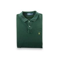Seconde vie - Polo manches courtes Homme  Vert - Très bon état 3XL