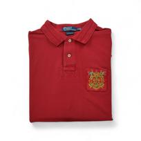 Men's Short Sleeve Polo Red XL