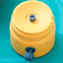 Yellow Pink Manual Egg Shaker ABS PC Silicone Egg Spinner Egg White and Yolk Mixer  Breakfast Prep