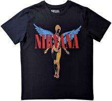 Nirvana angel graphic black T-shirt XXXL