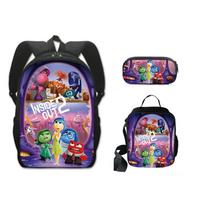 Mind Secret Service 2 Student School Bag Polyester Large Capacity Backpack Satchel Pencil Case Shoulder bag