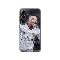 Coque Samsung Galaxy S25 Kylian Mbappe Real Madrid Goal Maniacase juoda