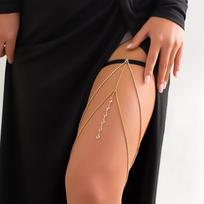 Kojų grandinėlės Moteriškos kūno grandinėlės Mergaičių kūno grandinėlės Paplūdimio Boho kūno grandinėlės One Size auksas