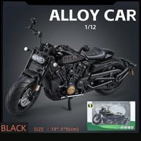 1/12 SportsterS Kawasaki ZX-6R Alloy Cars Models Motorbike Toys Diecast Sound Light Motorcycle Series Model Kids Christmas Gifts juoda