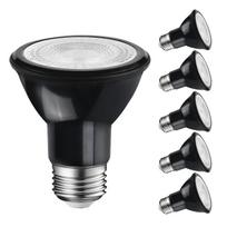 LVWIT LED prožektorius, E26 cokolis, 6W spindulinė lemputė, 550 lm (40W Ekvivalentas), PAR20, 3000K Šilta balta, 35° Koncentruotas spindulys, Energiją taupantis, Netiesioginis