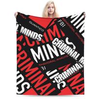 Criminal Minds Spenceris Reidas Aksesuarai Antklodė Lengvas Plonas Aksominis Mėtomasis Antklodė Atsipalaidavimo Kilimas 30x40in