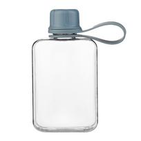 240ml/320ml Water Bottle Multicolor Rectangle Sports Kettle Clear Transparent Handheld Fruit Tea Cup Kettle Outdoor Sport