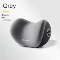 Cervical Lumbar Support Car Seat Pillow Memory Foam Neck Headrest Durable Car Supplies Grey Pillow