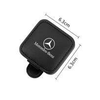 GLC GLB New 1pcs Car Sun Visor Glasses Storage Box Sunglasses Clip Card Ticket Holder For Mercedes Benz B/C/E/S Class A Class C juoda