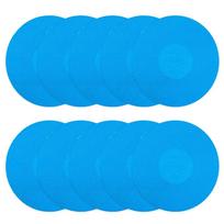 10Pcs Waterproof Freestyle Libre Sensor Patches Skin-Friendly Anti Slip Long Lasting For Outdoor Activities mėlyna