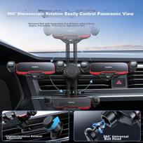 Baseus Car Phone Holder, Specially Designed for Navigation, Air Vent Gravity Sensor Mount, Upgraded Arm Bracket