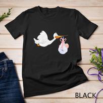 Baby Shower Stork Unisex T-shirt 1 L