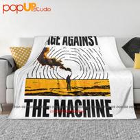 Vintage Rage Against The Machine Rock Band Tour Ultra-Soft Blanket Quilt Winter Sofa Cover Bed Covers Size: 75*100cm, Weight: 230 GSM