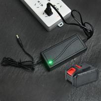 Įkroviklis ličio jonų 21V 2A adapteris apvalia skyle universalus elektrinis veržliaraktis kampinis šlifuoklis elektrinis pjūklas ličio baterijos įkroviklis