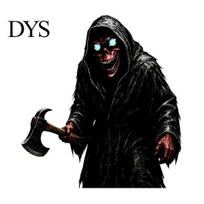 Halloween Party Backdrop Supplies Reaper Wall Sticker, Scary Black Robed Demon with Ax Decal, Indoor Outdoor Ornaments PVC Waterproof Art Decor A