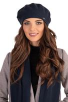 Vivisence 7005kmpl granatowy uni komplet beret+szalik