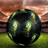 1PC Neymar Smooth Operator size 5 soccer ball PrahaIndoor Soccer Ball Colorful All Ages Machine Stitched PVC Competition Ready Durable High-Bounce
