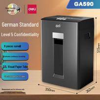 Deli GA590 P-5 High Security 8-Sheet Paper Shredder CN plug (adapter included)