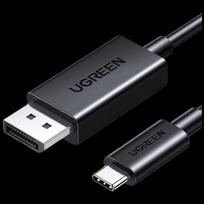 UGREEN USB-C to DisplayPort 1.4 Cable with Thunderbolt 4/5 Support CN plug (adapter included)