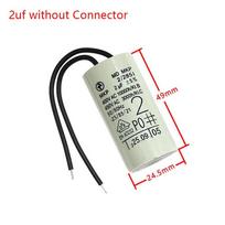 1 vnt. Sieninis katilo vandens siurblio kondensatorius Šildymo sistemos kondensatorius Elektroninis komponentas 2uf without plug