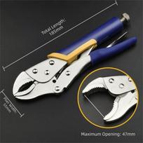 C-Type Locking Pliers Heavy-Duty Round Nose Pliers Useful Clamp Pliers  Industrial Use A1