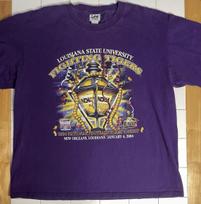 LSU Tigers 2004 Sugar Bowl National Champions Purple  Size XL Lee Sport Unisex T-Shirt XXL