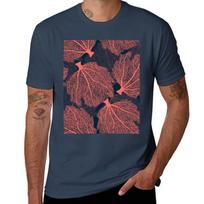 Fan living coral TShirt Gym Exercise Short Sleeve TShirt S
