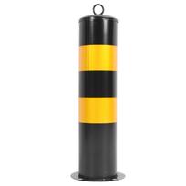 50 cm apsaugos kelio stulpas, sutirštintas šaltai valcuoto plieno eismo apribojimo stulpas, kertantis gatvę, įspėjamasis stulpas cold rolled steel