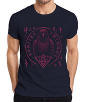 Viking Raven Norse Mythology Runes Celtic Knot Norse Unisexs Tshirt S