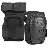 1-Pair Professional Gel Knee Pads Wear Resistance Anti-slip for Working on Concrete Hardwood Floors Construction Work Welding Gardening Cleaning Color: Black