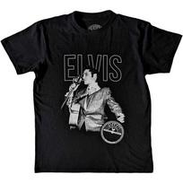 Sun Records Elvis Live Portrait Tee Tshirt Unisexs L