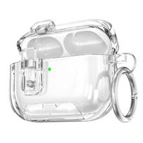 Compatible Apple AirPods Pro 2 Earphone Protective Case Transparent Stand Auto Flip Cover Lock for AirPods Pro 2nd Generation Bluetooth Earphones