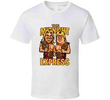 The Midnight Express Tag Team Retro Wrestling Legend Caricature Unisex T-Shirt S