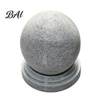 Sturdy PLA Storage Box 3D Printed Stone Ball Box, Threaded Screw Sphere Container for Compact Small Item Organizer Desk, Mini Round Jewelry, pilka