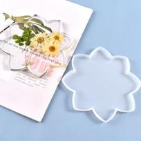 Crystal Epoxy Resin Lotus Coaster Silicone Mold Diy Craft Mat Pad Making Tool