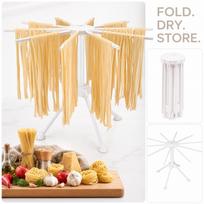 Folding Pasta Drying Rack for Kitchen - Noodle Drying Stand with Design one size balta