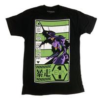 Evangelion EVA 01 Test Type Anime Adult T-Shirt XXXXL