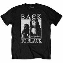 Amy Winehouse Back To Blackandise T-Shirt M L XL- XL