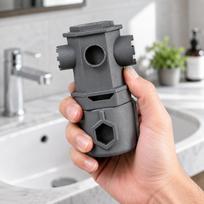 Multi-Purpose Faucet Set - Kitchen and Bathroom Sink Tool Kit One Size