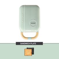 220V Non stick Sandwich Maker Electric Breakfast Machine 650W Mini Toaster Multifunction Sandwichera electrica Sandwich Machine US žalia