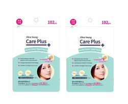 Pleistras nuo spuogų, skirtas Olive Young Care Plus dėmių pleistrai (102ea) Spuogus sugeriantis pleistras nuo spuogų, drėgnas žaizdų tvarsliava 102ea x 2packs