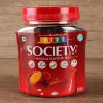 Society Masala Flavor Tea 250g Jar juoda