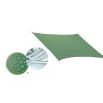 Outdoor Supplies Multifunctional Triangle Canopy Waterproof Sunscreen Outdoor Tent Camping Supplies Beach Shade Cloth Ground Cloth 230*140CM gray