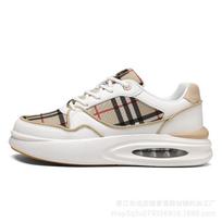 New low-top casual shoes, personalized trend cloth breathable sports shoes, student couples wear thick-soled air cushion men's shoes 36 balta