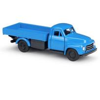 Welly 1/36 Scale Opel Blitz Toy Car Truck Model Welly Diecast Classiacl Vehicle Miniature Pull Back Free Wheels Collection Gift for Children Without rain shelter mėlyna