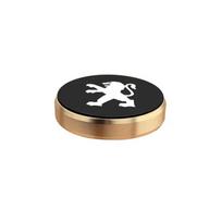 Madingas magnetinis automobilinis telefono laikiklis, universalus magnetas, telefono laikiklis Peugeot 206 208 306 307 308 407 408 508 2008 3008 Priedas black